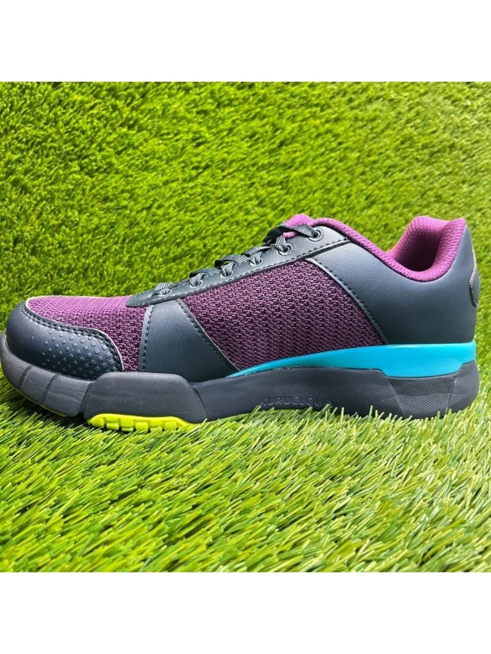 Kuru Quantum 2.0 Womens Size 10D Purple Blue Athletic Running Shoes Sneakers